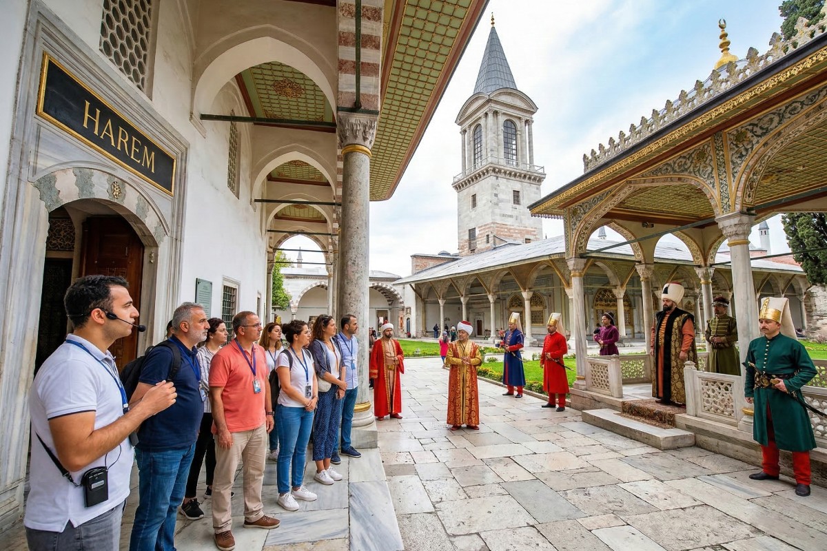 Мероприятия и туры во дворце Топкапы: Путешествие в сердце Истории