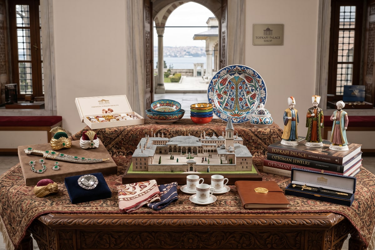 Покупки во дворце Топкапы: идеи подарков